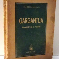 GARGANTUA de FRANCOIS RABELAIS