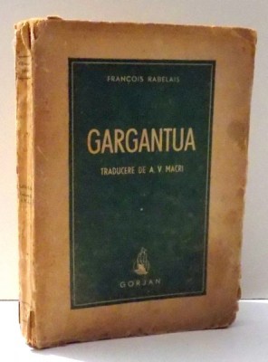 GARGANTUA de FRANCOIS RABELAIS,1942 foto