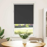 VidaXL Jaluzea cu role opace negru 70x150 cm lățime material 65,7 cm