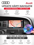 AUDI DVD CD Harti Navigatie AUDI MMI 2G Europa ROMANIA Gps Harti Audi Mmi 2g High