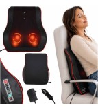 Perna Masaj Electrica Shiatsu pentru Gat si Spate cu Incalzire si Telecomanda