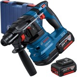Bosch GBH 185-LI - Rotopercutor SDS-Plus cu 2 acumulatori Li-Ion 18 V 4 Ah 1.9 J valiza plastic