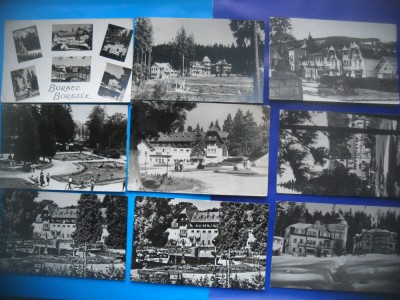HOPCT LOT NR 190 BORSEC - JUD HARGHITA -9 CARTI POSTALE-RPR-CIRCULATE foto