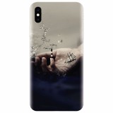 Husa silicon pentru Apple Iphone XS Max, 3D Hand Ocean Render