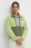 Columbia bluză Back Bowl femei, culoarea verde, cu model 2001293