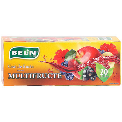 Ceai Multifructe, Belin, 40g foto