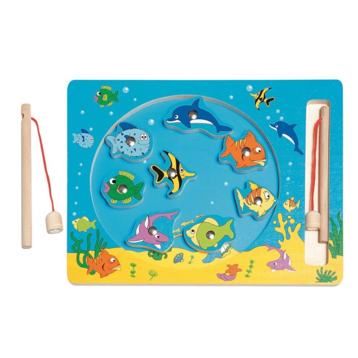 Joc magnetic de pescuit - Viata marina