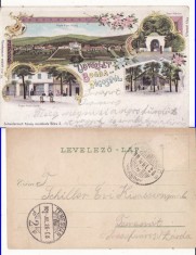 Bogda, Bogda Rigos (Timis) -Colaj, litografie 1901 - rara