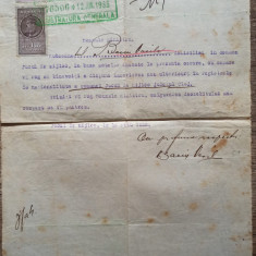 Cerere inscriere in registrele de nationalitate, Jucu de Mijloc, Cluj 1935