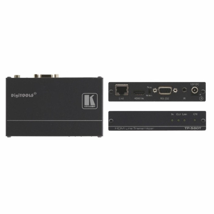 Switch HDMI Kramer TP-580T Negru