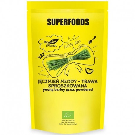 Pudra de Orz Verde Bio 125 grame Bio Planet