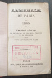 ALMANACH DE PARIS - 1865 - ANNUAIRE GENERAL DE DIPLOMATIE, POLITIQUE, HISTOIRE