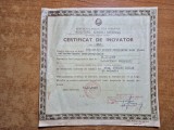 certificat de inovator - din 14 decembrie 1989 - dispozitiv pentru realizarea unei plase reflectorizante unidirectionale
