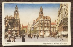 (129) CARTE POSTALA UNGARIA - BUDAPESTA - CIRCULATA 1930