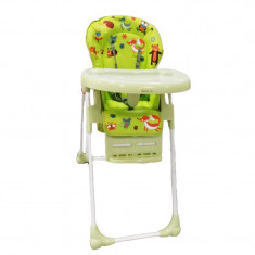 Scaun de masa pentru baieti BabyCare CC-124, Verde foto