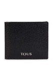 Tous portofel de piele barbati, culoarea negru