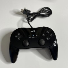 Controller Wii original Nintendo RVL-005-02 negru, Wii classic,mini , U