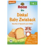 Pesmeti Bio Holle din Grau Spelta, 6+ Luni, fara zahar si sare adaugate, gustare pentru bebelusi