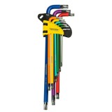 Set 9 chei TORX T10-T50 extra lungi COLOR TMP