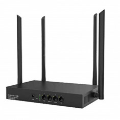 Router wireless Tenda, Dual-Band, 300 + 867 Mbps, 4 antene, maxim 12 W, Negru foto