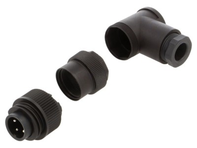 Conector circular 4 pini tată IP67 foto