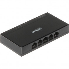 Switch Dahua PFS3005-5GT-L Capacitate 10Gbps 5x RJ45 Black foto