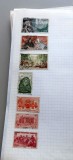 Lot Timbre Africa Occidentală Franceză AOF - Poștă Aeriană, Etnografie, Senegal - Ștampilate -GB