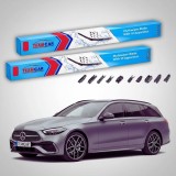 Cumpara ieftin Ștergătoare Mercedes-Benz Clasa C S206 T-Model 2021-prezent | Set Față Flat &ndash; TeamCar&reg;