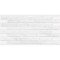 Panou decorativ, PVC, model caramida 3D, alb striat, 96x48.5cm