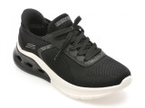 Cumpara ieftin Pantofi sport SKECHERS negri, BOBS ARC WAVES 2.0, din material textil