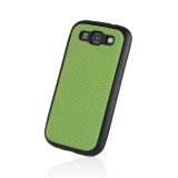 Husa SAMSUNG Galaxy A3 - Space Case (Verde), Plastic, Carcasa