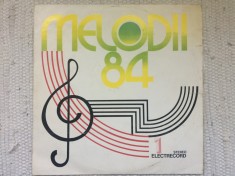 Melodii 84 vol 1 disc vinyl lp selectii muzica usoara slagare pop STEDE 02636 VG