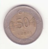 Turcia 50 Kuruş 2012 - podul Bosfor.