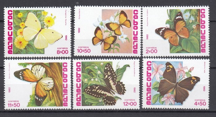 Ins. Capul Verde - FLUTURI - MNH