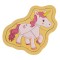 Puzzle Lemn Unicorn, 5 Piese, Multicolor, 12x15cm