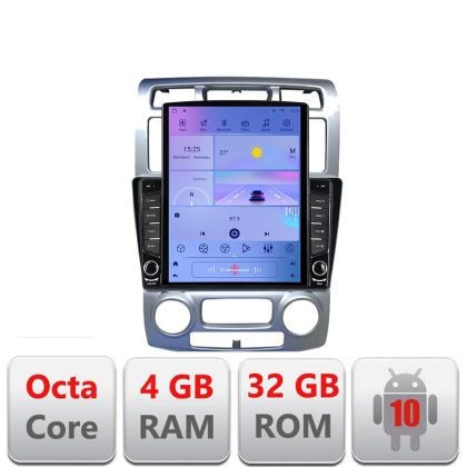 Navigatie Kia Sportage 2005-2007 G-0023 ecran tip TESLA 9.7&quot; cu Android Radio Bluetooth Internet GPS WIFI 4+32GB DSP 4 CarStore Technology