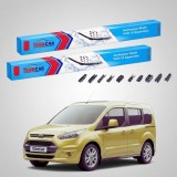 Cumpara ieftin Ștergătoare Ford Tourneo Connect Gen II V408 Estate 2013-prezent | Set Față Flat Premium &ndash; TeamCar&reg;