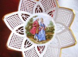 FARFURIE COS COSULET PORTELAN IMPLETIT CLUJ CU DECOR TIP FRAGONARD