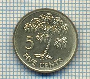 12180 MONEDA - SEYCHELLES -5 CENTS -ANUL 2007 -STAREA CARE SE VEDE