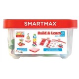 Joc magnetic Smart Max, Build &amp;amp; Learn, Construieste si invata, 100 piese