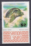 DB1 Fauna Marina Samoa 1973 Broasaca Testoasa 1 v. MNH, Nestampilat