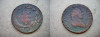 A654 I-1 KREUZER 1780 bronz moneda circulata Ardeal Imp. Austriac.