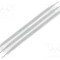 Conector cablu jumper flexibil TE Connectivity Flexstrip 3 pini 2,54mm 38,1mm
