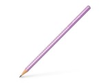 Creion grafit B triunghiular sparkle violet metalizat 2023 Faber-Castell