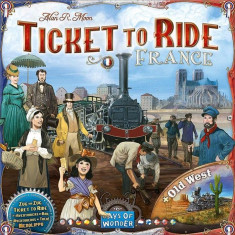 Joc Ticket To Ride France And Old West Map Collection foto