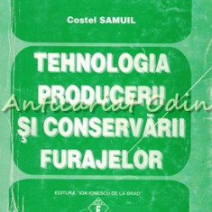 Tehnologia Producerii Si Conservarii Furajelor - Teodor Iacob, Vasile Vintu
