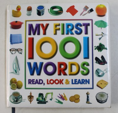 MY FIRST 1001 WORDS READ , LOOK and LEARN , 1995 foto