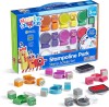 Set de activitati cu stampile Numberblocks, 32 piese, 3-7 ani, Hand2Mind