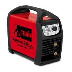 Aparat de sudura Telwin Superior 250 Invertor 400V Rosu foto