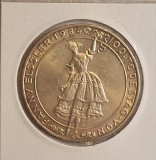 Austria, 500 Schilling Fanny Elssler, 1984, KM#2969, argint, mare, comemorativa, valoare faciala 36,34 euro, Europa